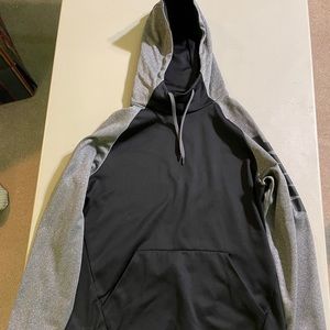 Men’s Nike Black and Grey DRI FIT Hoodie